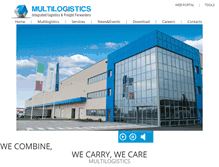 Tablet Screenshot of multilogistic.it